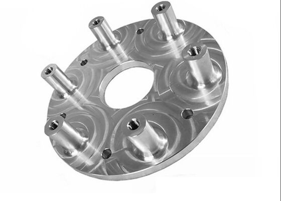 Aluminium lathe machining parts Metal parts for mechnical equipment using with surface treatment