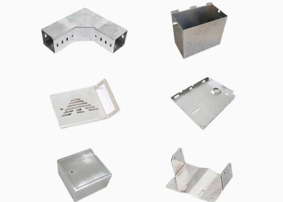 Sand Blasting AL5052 AL6061 Precision Sheet Metal Parts Aluminium Housing