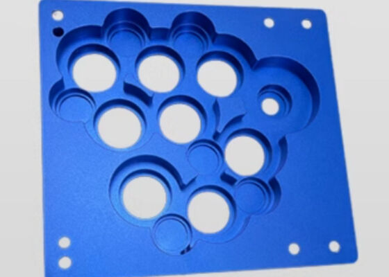 Spray Finishing Blue AL5052 AL7076 Precision Sheet Metal Components Durable
