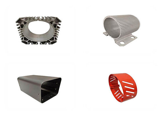 Precision 6061 6063 Extrusion Aluminium Alloy Parts With Anodizing