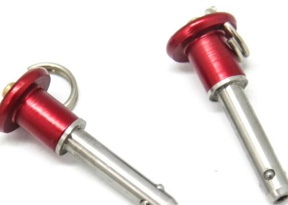 3/8 7/16 1/2 Stainless steel quick release pins SS 304 SS 316 A2 A4-80 Red blue head