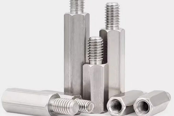 Aço inoxidável 3/8 7/16 1/2 Hex em frente personalizado SUS 304 SUS 316 Homem e Mulher