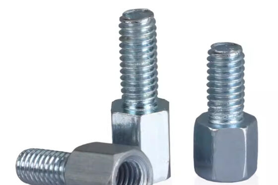 Carbon Steel M12 M16 M10 Hex standoff custom zinc-coated Male And Female hexagon studs
