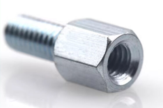 M3 M2.5 Синий Желтый Оцинкованный Мужчина И Женщина Шестнадцатигранная Голова Отпор Углеродистая Сталь Шестугольные костыли