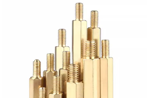 H59 H62 Brass Bronze Copper Male And Female 7/8 7/16 1/2 Hex Head Standoff Metal standoff