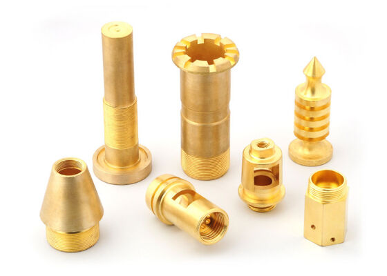 Brass H68 Lathe Machining Parts For Hydraulic And Pneumatic Equipment