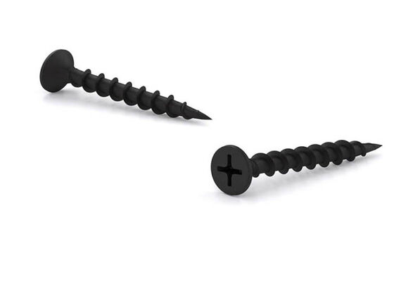 Bugle Head Drywall Screws Black Phosphated Coarse Thread Drywall Screw