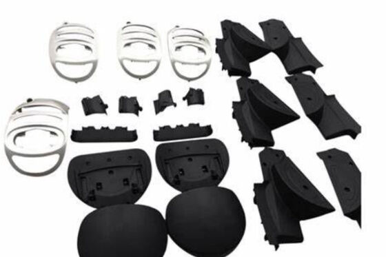 Prototyping Manufacturing Vacuum Casting High-Impact Plastic Parts Electronics Industry ABS Polycarbonate