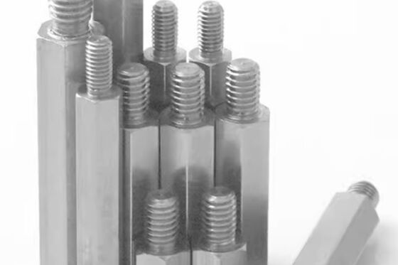 7/8 7/16 1/2 Hex Head Metal Standoff M2 M2.5 M3 Titanium Alloy Male And Female